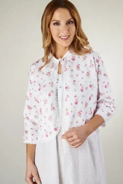 Mock Quilt Bedjacket BJ06601