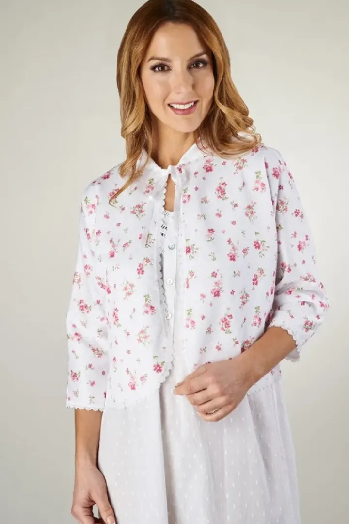 Mock Quilt Bedjacket BJ06601