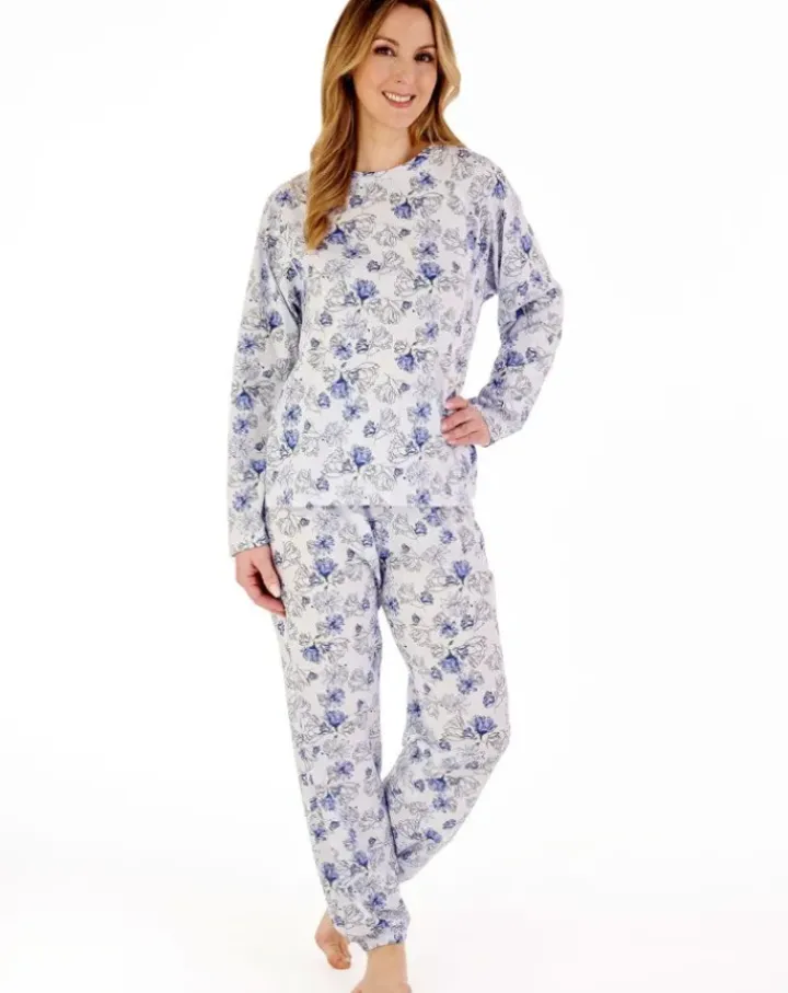Modern Floral Jersey Raglan Pyjama PJ88132