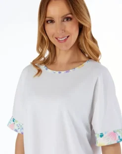Multi Coloured Floral Tailored Woven Pyjama PJ55263