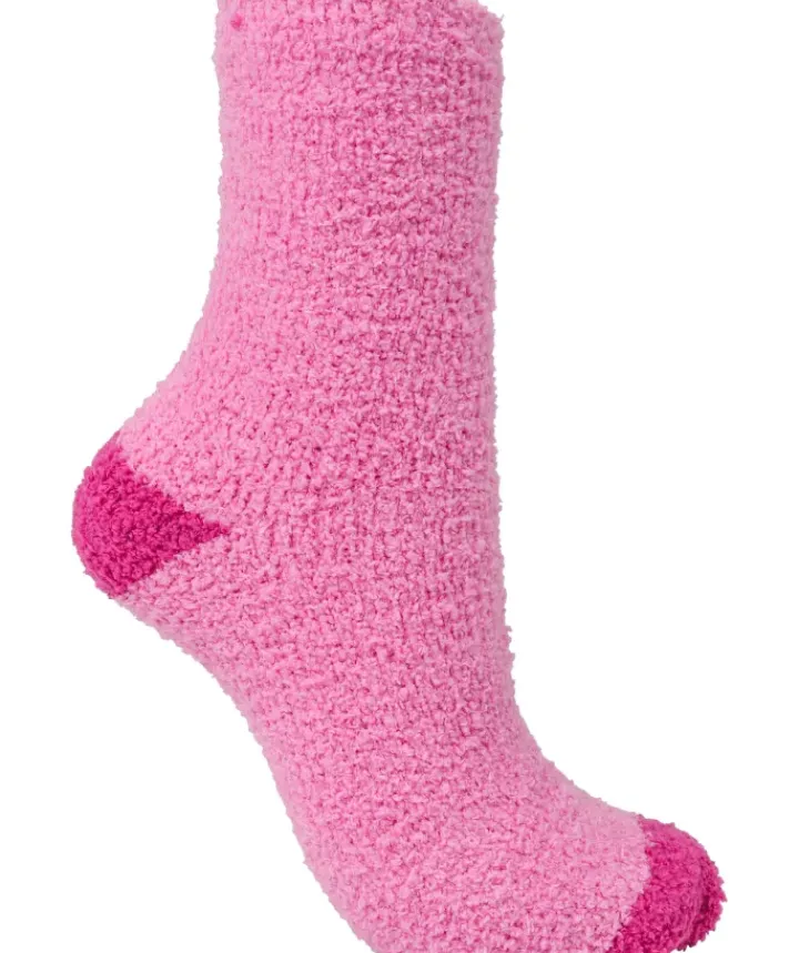 Multi Star & Solid Colour Bedsock (2 Pair Pack) BS173