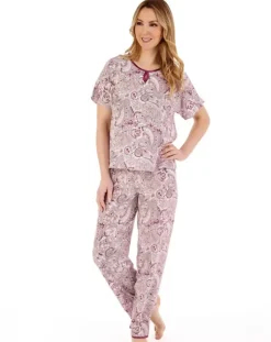 Paisley Print Pyjama Soft Woven Viscose PJ88227