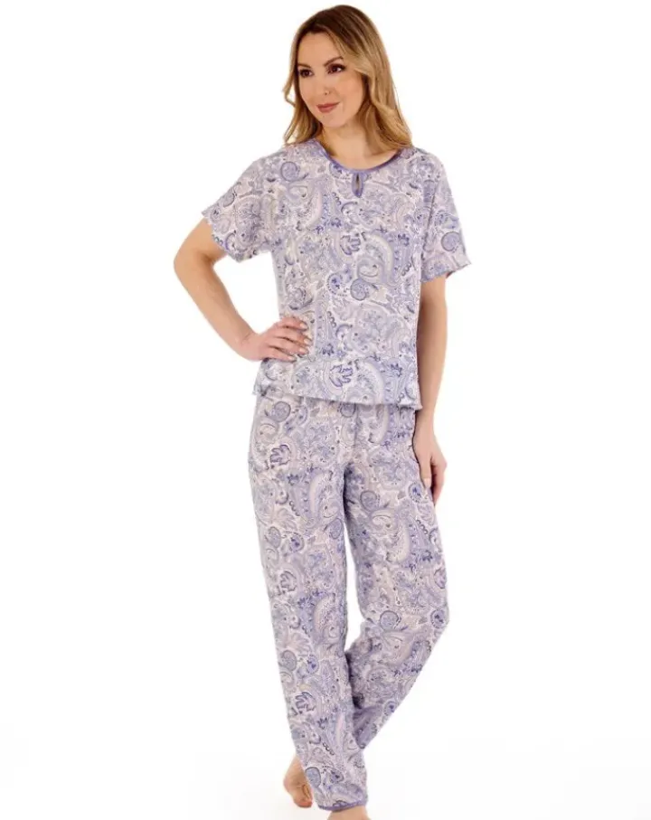 Paisley Print Pyjama Soft Woven Viscose PJ88227