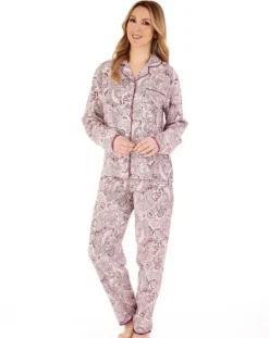 Paisley Print Tailored Pyjama Soft Woven Viscose PJ88228