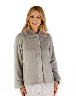 Patterned Faux Fur Collar 24