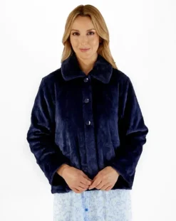 Patterned Faux Fur Collar 24