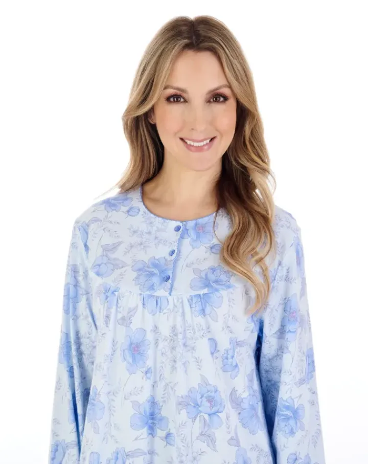 Picot Trim 42" Jersey Nightdress ND04107