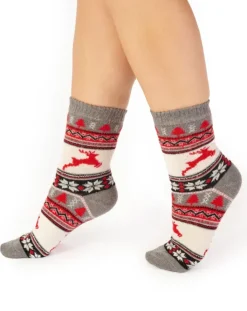 Reindeer Pattern Bedsock BS188
