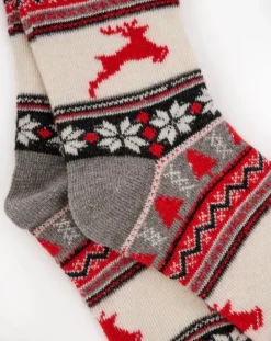 Reindeer Pattern Bedsock BS188