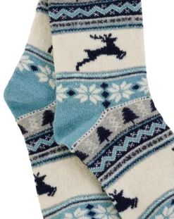 Reindeer Pattern Bedsock BS188
