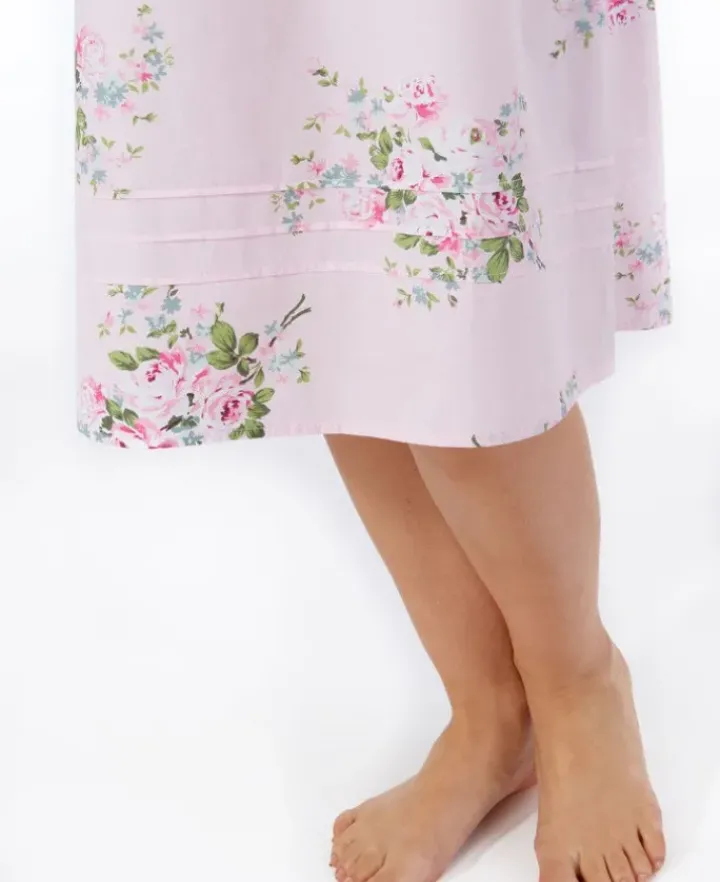 Rose Bouquet 42" Woven Nightdress ND55270