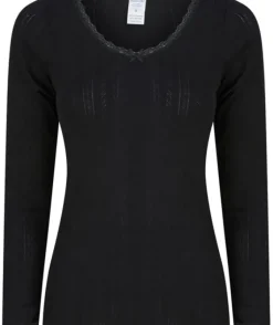 Slenderella Brushed Thermal Long Sleeve Top UW403