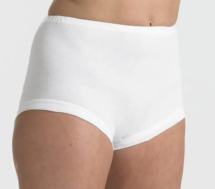 Slenderella Interlock Brief with Cuff Leg BF4