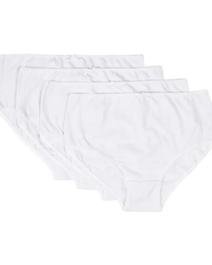 Slenders Cotton Pattern Midi Brief BF84