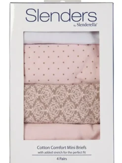 Slenders Cotton Pattern Mini Brief BF83
