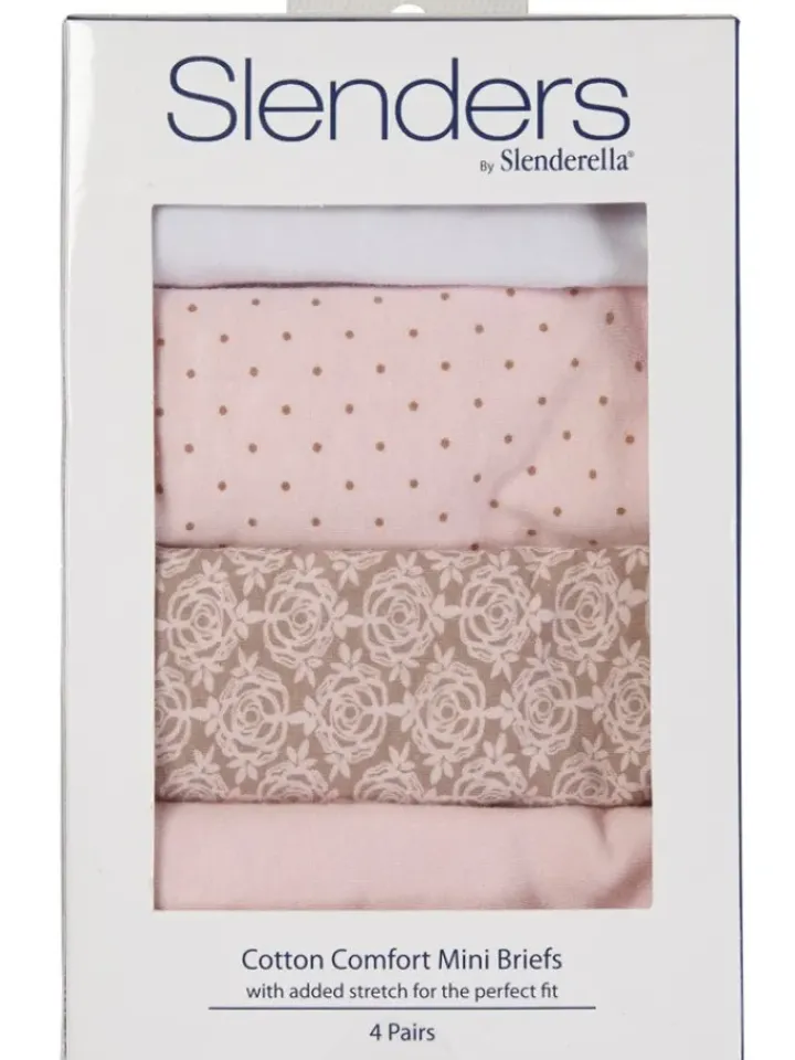 Slenders Cotton Pattern Mini Brief BF83