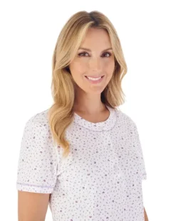 Small Ditsy Print Jersey Pyjama Set PJ03142
