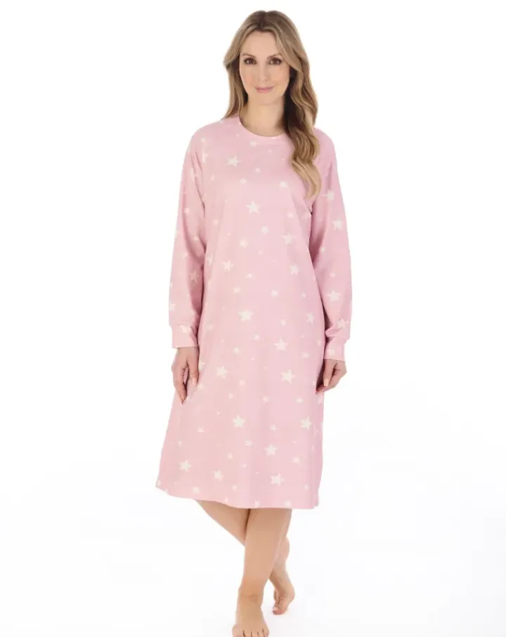 Star Print 42" Jersey Nightdress ND04131