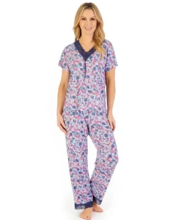 Supersoft Floral Print Pyjama Set GL06703