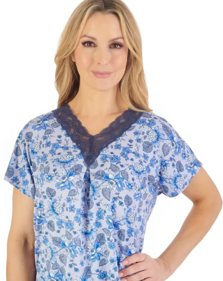 Supersoft Floral Print Pyjama Set GL06703