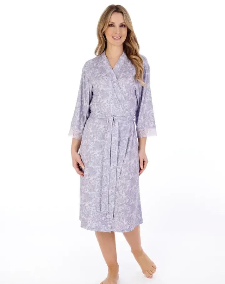 Supersoft Multi Print 42" Kimono Wrap GL04704