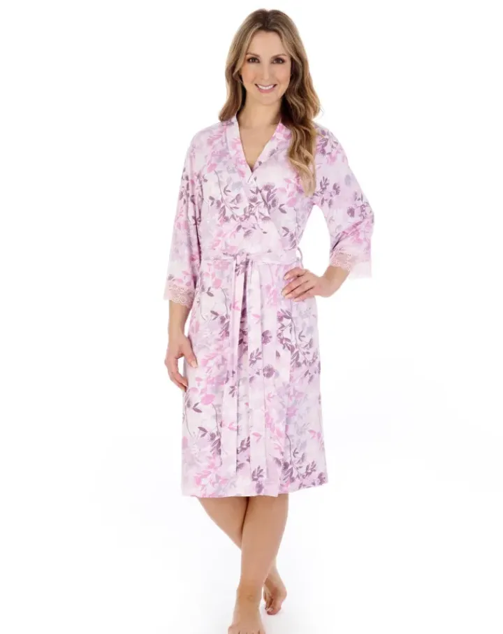 Supersoft Multi Print 42" Kimono Wrap GL04704
