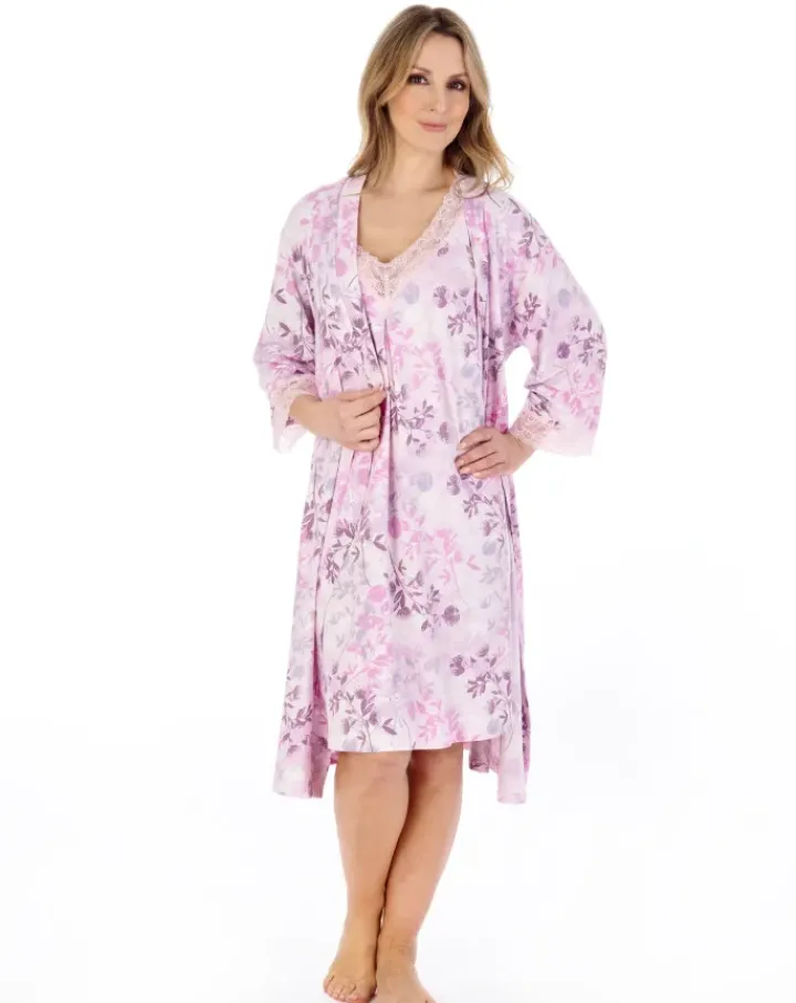 Supersoft Multi Print 42" Kimono Wrap GL04704