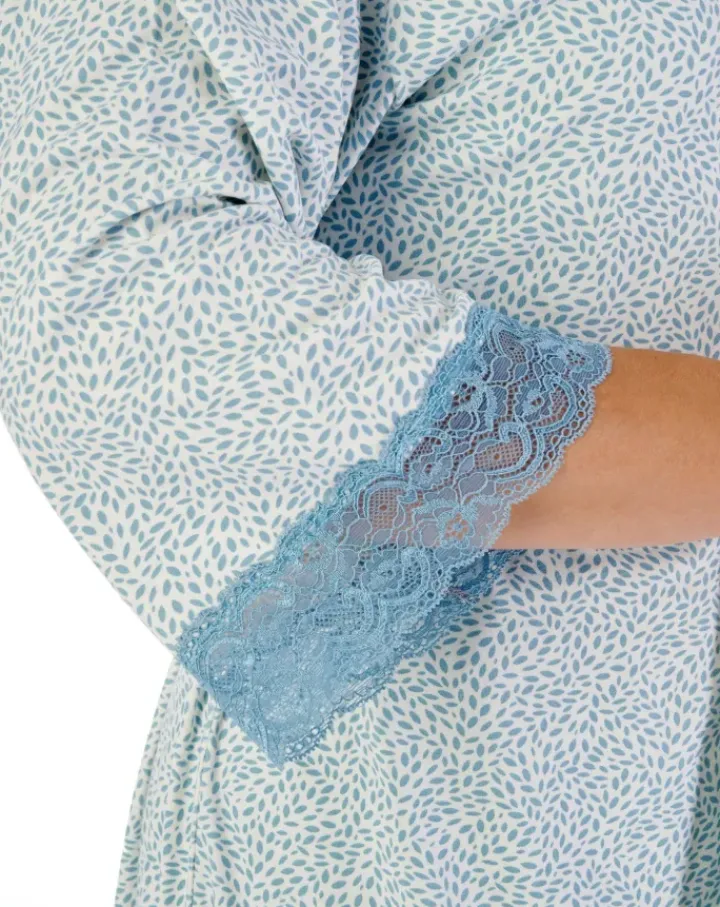 Supersoft Printed 42" Kimono Wrap GL07704