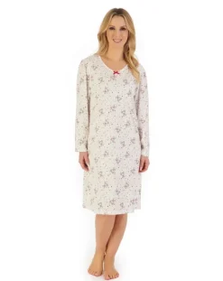 Teddy Print 40" Jersey Nightdress ND06116
