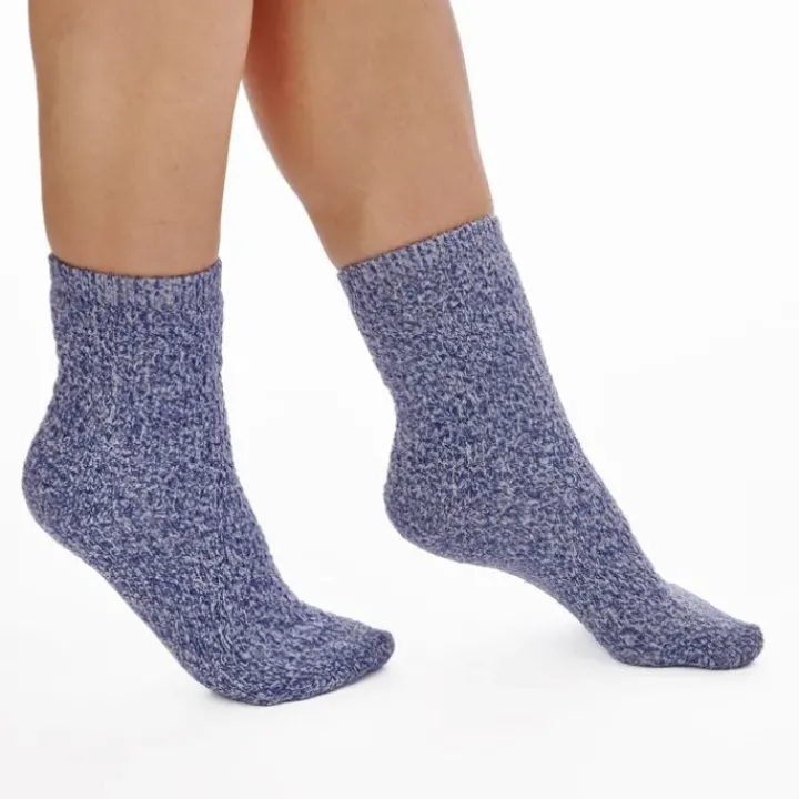 Textured Marl Effect Bedsock BS178