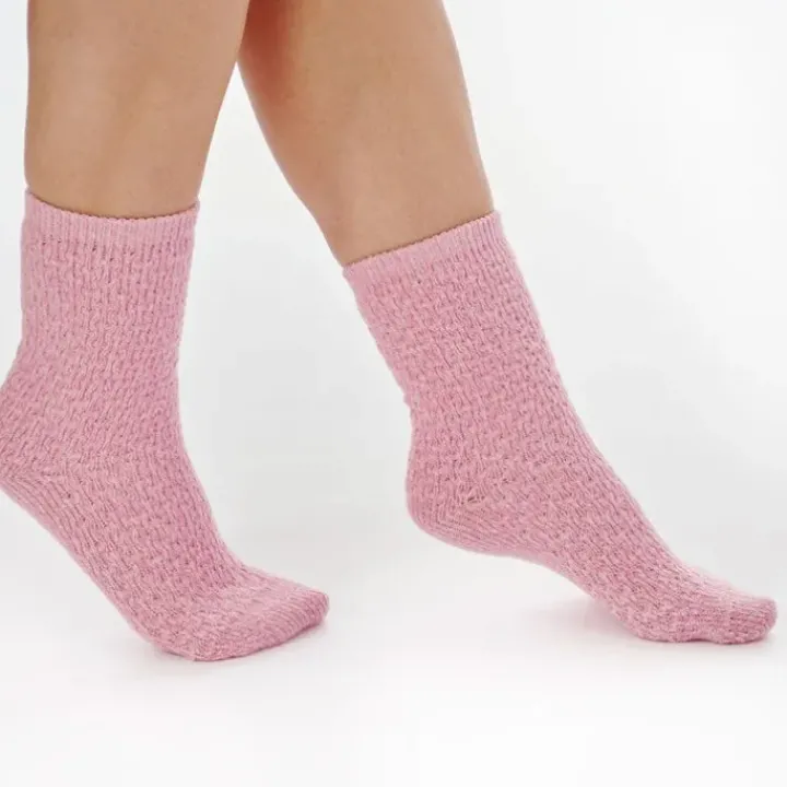 Textured Marl Effect Bedsock BS178