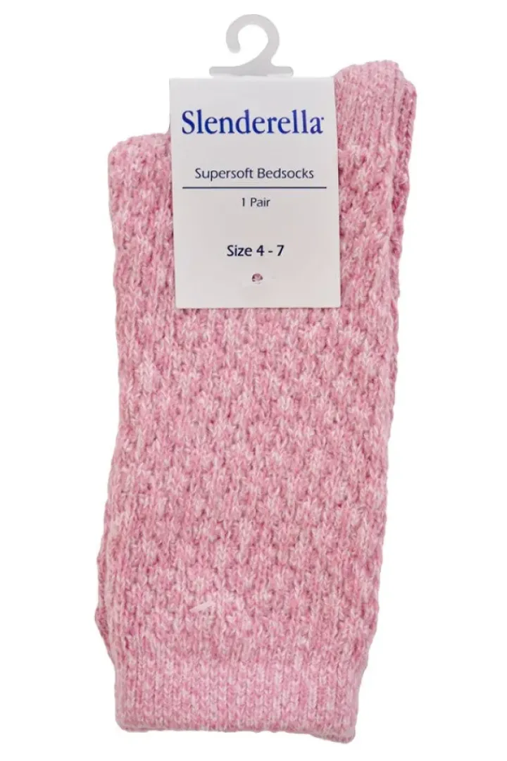 Textured Marl Effect Bedsock BS178