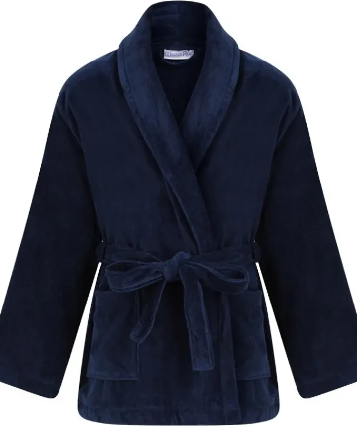 Towelling Velour 32" Bedjacket WR66830