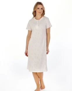 Trailing Floral 42" Jersey Nightdress ND04135