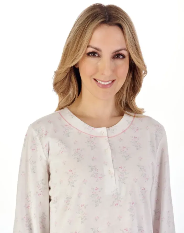 Trailing Floral 44" Jersey Nightdress ND04136