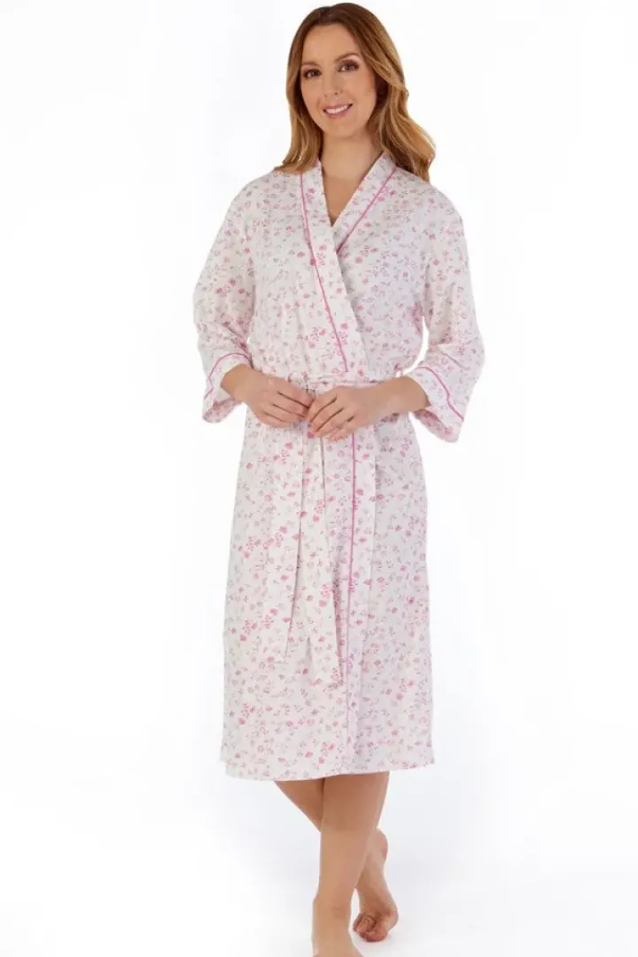 Trailing Floral 45" Kimono Wrap HC55109