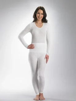 Vedonis Fancy Knit Thermal Long Sleeve Cami VUW703