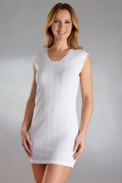 Vedonis Seamfree Fancy Knit Thermal Sleeveless Vest VUW805