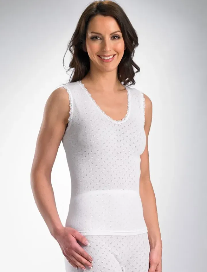 Vedonis Snuggles Brushed Thermal No Sleeve Cami VUW401
