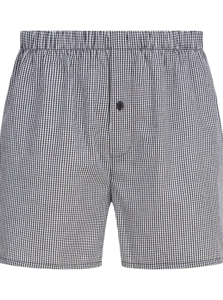 Walker Reid Check Boxer Short 2 Pack WR655