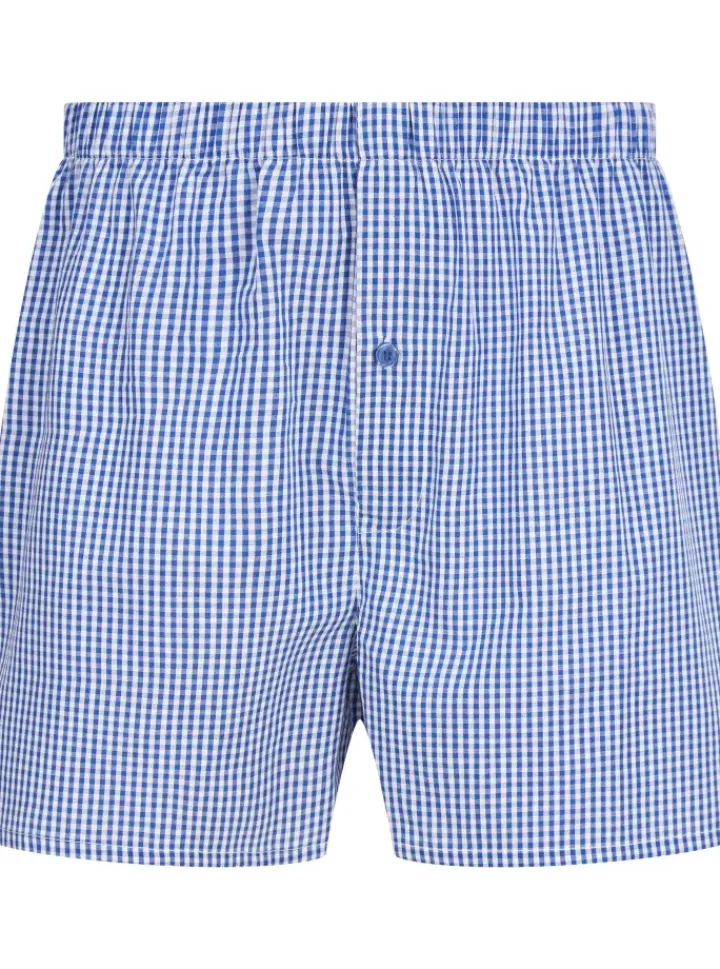 Walker Reid Check Boxer Short 2 Pack WR655