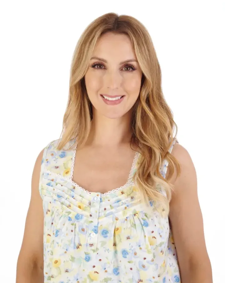 Watercolour Floral Woven Pyjama PJ05231