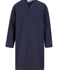 Woven Leaf Geo Print 42" Button Through Woven Nightshirt WR88840