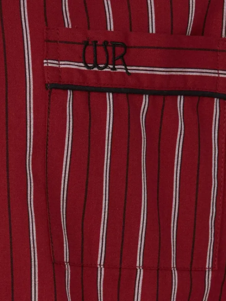 Woven Stripe Tailored Pyjama WR8801