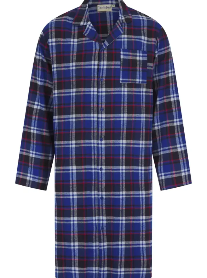 Yarn Dyed Woven Check Nightshirt WR06801
