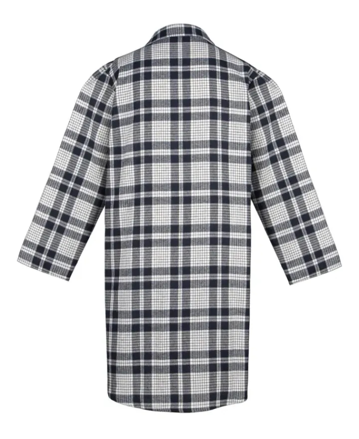 Yarn Dyed Woven Check Nightshirt WR06805